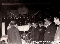 2553. 29 kwietnia 1972 roku w swietlicy zakladowej obchodzono jubileusz 75-lecia Cukrowni w Gostyniu