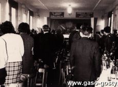 2555. 29 kwietnia 1972 roku w swietlicy zakladowej obchodzono jubileusz 75-lecia Cukrowni w Gostyniu