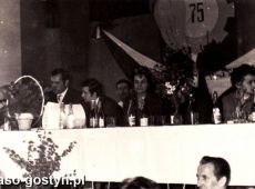 2556. 29 kwietnia 1972 roku w swietlicy zakladowej obchodzono jubileusz 75-lecia Cukrowni w Gostyniu