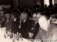 2572. 29 kwietnia 1972 roku w swietlicy zakladowej obchodzono jubileusz 75-lecia Cukrowni w Gostyniu