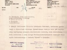 2576.Zyczenia dla prcownikow Cukrowni w Gostyniu od zalogi Wielkopolsko-Lubuskich Zakladow Przemyslu Cukierniczego - Zakladu Rywal w lesznie (29 kwietnia 1972 r.)