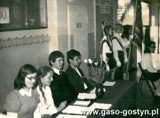 258.Wybory do Rady Samorzadu Uczniowskiego w Szkole Podstrawowej nr 3 w Gostyniu (maj 1974r.)