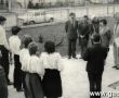2604.Zespol Szkol Zawodowych w Gostyniu - powitanie delegacji wladz oswiatowcyh okredu Suhl w NRD (11 listopada 1985 r.)