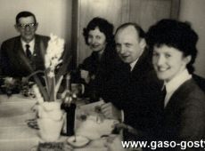 2611.Pracownicy Sadu w Gostyniu w Dniu Kobiet (8 marca 1962 r.)