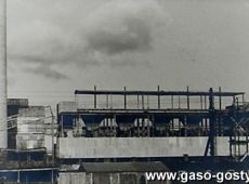 2624.Rozbudowa Huty Szkla w Gostyniu - gazogeneratory (stacja czadnic) - 1961 r.