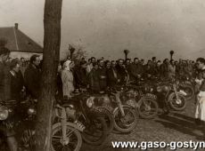265. Swiecenie motocykli przed klasztorem na Swietej Gorze w Gostyniu