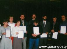 2677. 20-lecie Zakladu Wodociagow i Kanalizacji w Gostyniu (sala w gostynskiej kregielni, 14 pazdziernika 1994 r.)