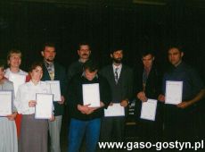 2677. 20-lecie Zakladu Wodociagow i Kanalizacji w Gostyniu (sala w gostynskiej kregielni, 14 pazdziernika 1994 r.)