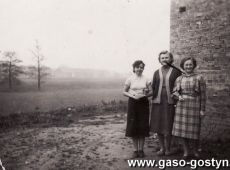 2686.Pracownice Krawieckiej Spoldzielni Pracy Gostynianka w Gostyniu, od lewej Aleksandra Gubanska, Janina Galusinska i Anna Guzik (lata 50. XX wieku)