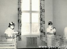 2687.Izba poloznicza w Szpitalu Powiatowym w Gostyniu (1969 r.)