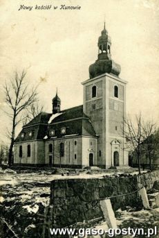 2698. Kosciol w Kunowie (1909 r.)