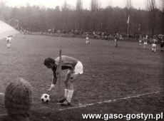 272.Mecz oldbojow Kania Gostyn - Lech Poznan (stadion w Gostyniu, lata 80-te XX wieku)