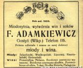 273. F.Adamkiewicz (miodosytnia, wytwornia win i sokow-1936r.)..JPG