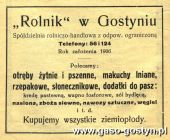 276. ROLNIK w Gostyniu (Spoldzielnia Rolniczo-Handlowa-1936r.)..JPG