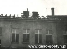 279.Pozar Szkoly Podstawowej nr 1 w Gostyniu (15.08.1959r.)