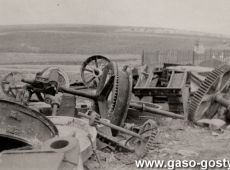 2830.Wyburzane dawnej cegielni Niemca Paula Schulza, z murow wybudowano nowy zaklad Spoldzielni Pracy Przenyslu Skorzanego (Gostyn, okolo 1950 r.)