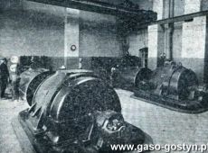 2838.Cukrownia w Gostyniu - hala elektryczna (1939 r.)
