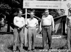 2882.Osrodek campingowy pracownikow PSS Gostyn w Osiecznej (1961 r.)