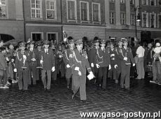 2887.Orkiestra gostynskiej Cukrowni na poznanskim Rynku (20.09.1987 r.)