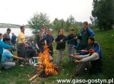 2890.Zawody wedkarskie pracownikow Zakladu Wodociagow i Kanalizacji w Gostyniu (Zelazno, 25 maja 1996 r.)