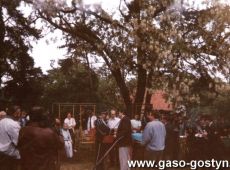 2922.Osrodek wypoczynkowy Cukrowni Gostyn S.A. w Loniewie - jubileusz 60-lecia Zakladowej OSP i 65-lecia Orkiestry Detej OSP przy Cukrowni (22 maja 1993 r.)