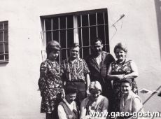 2923.Pracownicy pralni chemicznej w Gostyniu