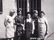 2924.Pracownice pralni chemicznej w Gostyniu