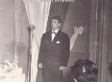 2951.Eliminacje Powiatowe X Ogolnopolskiego Konkursu Recytatorskiego w Gostyniu (1963 r.) - Jerzy Bartkiewicz ze Skoraszewic, IV miejsce w kat. amatorow