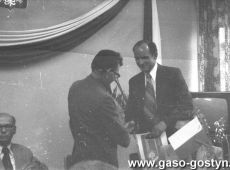 2998.Delegacja z Bulgarii z wizyta w Urzedzie Telekomunikacji w Gostyniu (1977 r.)
