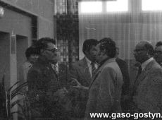 2999.Delegacja z Bulgarii z wizyta w Urzedzie Telekomunikacji w Gostyniu (1977 r.)