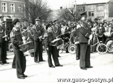 3017. Orkiestra Deta gostynskiej Cukrowni na obchodach Dnia Zwyciestwa w Borku Wlkp. (9 maja 1979 r.)