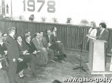 3072.Inauguracja obchodow 700-lecia Gostynia w Zakladowym Domu Kultury HUTNIK w Gostyniu (1 kwietnia 1978 r.)