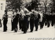 3097.Orkiestra Deta Cukrowni w Gostyniu na dozynkach w Goli (1976 r.)
