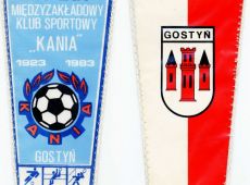 313.Proporczyk z okazji 60-lecia MZKS Kania Gostyn (1983 r.)