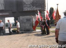 3150.Manifestacja patriotyczno-religilna na Gorze Zamkowej w Gostyniu z okazji 58 rocznicy wybuchu II wojny swiatowej (01.09.1997 r.)