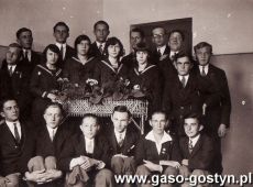 320.Klasa VIII - Gimnazjum w Gostyniu (listopad 1930r.)