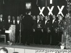 3200.Obchody XXX lecia PRL w Gminnym Osrodku Kultury w Krobi (1975 r.)