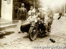 324.Motocykl Sarolea gostynskiego adwokata Zdzislawa Stabrawy (1931 r.)