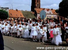 325. Procesja Bozego Ciala w Gostyniu (1991 r.)