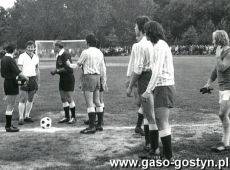 326. Stadion w Gostyniu, Kania Gostyn-Zaglebie Sosnoiwec 0-6 w meczu o Puchar Polski (Gostyn, 18 sierpnia 1976 r.)