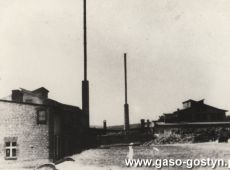 3271.Huta Szkla w Gostyniu (ok. 1945 r.)