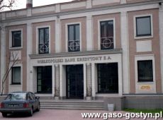 3283.Siedziba Wielkopolskiego Banku Kredytowego w Gostyniu (1993 r.)
