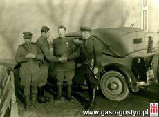 33.Oficerowie radzieccy w Gostyniu (1945r.)