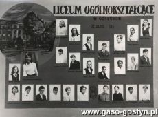 3304.Uczniowie klasy IIc Liceum Ogolnoksztalccego w Gostyniu