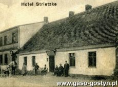 3313.Hotel Strietzke w Kunowie (poczatek XX wieku)