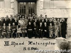 3324.XII Zjazd Maturzystow Gimnazjum w Gostyniu (15 wrzesnia 1946 r.)