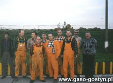 3328.Pracownicy Zakladu Wodociagow i Kanalizacji w Gostyniu (1999 r.)