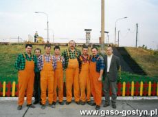 3329.Pracownicy Zakladu Wodociagow i Kanalizacji w Gostyniu (1999 r.)