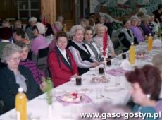 3364.Spotkanie z okazji Dnia Kobiet dla emerytek Cukrowni w Gostyniu (1993 r.)
