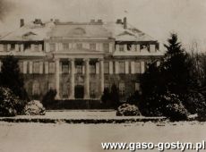 3365.Palac w Szelejewie w zimowej scenerii (wlasnosc Stanislawa Karlowskiego) - 1929 r.